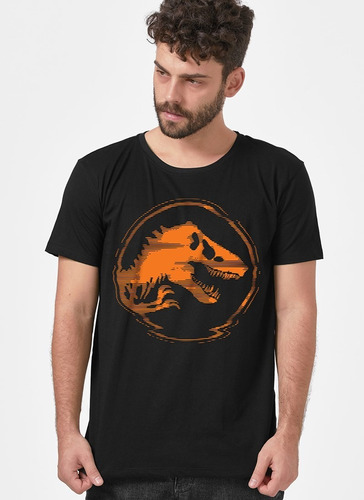 Camiseta Jurassic Park 3d