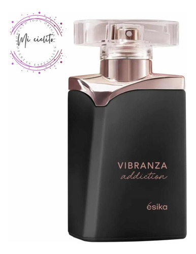 Vibranza Addiction Negro Perfume De Mujer, 45ml