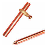 Varilla Copperwell 1.20 Mts Baño De Cobre + Conector X2 Unds