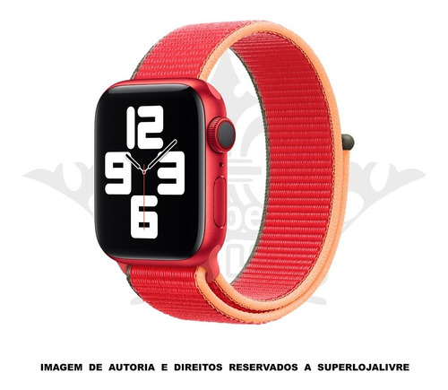 Pulseira Para Apple Watch Nylon Loop Esportiva 38 40 42 44mm