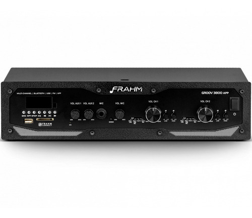 Amplificador De Som Profissional Frahm Gr 3800 App - 31856