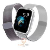 Relógio Smartwatch P70 Tfit Prata (original) Android E Ios
