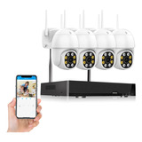 Cámara De Seguridad Wifi De 6 Mp, Sistema Inalámbrico, Hd, P