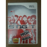 Jogo Nintendo Wii Sing It High School Musical 3