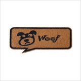 Felpudo Alfombra Estampado Woof 30 X 70 Cm. Keops Lk