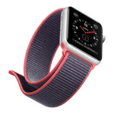 Correa Nylon Compatible Con Apple Watch 38 40mm 42mm Y 44mm