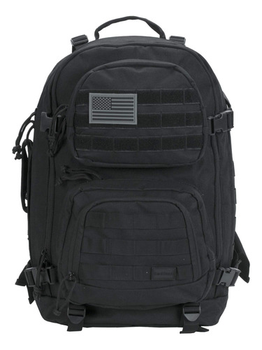 Mochila De Estilo Táctica Militar Para Laptop-negro