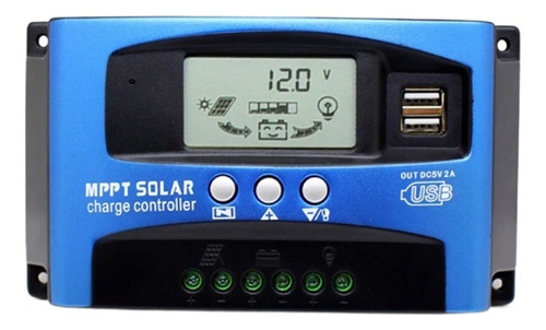 Mppt 30a 40a 50a 60a 100a Controlador De Carga Solar Painel