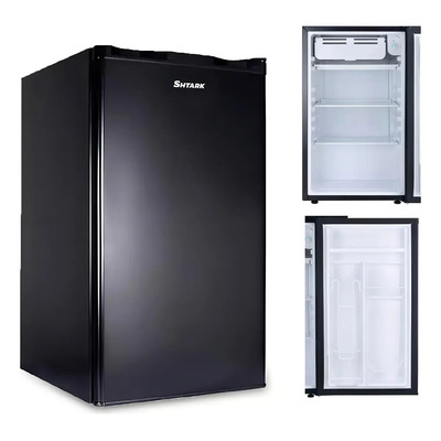 Frigobar Refrigerador con freezer SHTARK SHTFB91L color negro con capacidad de 91L | Meses sin interés