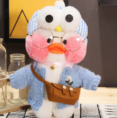 Lazhu Lalafanfan Cafe Peluche Con Accesorios