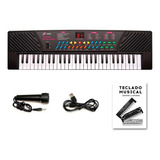Organo Teclado Musical Infantil Mq5468 54 Teclas + Microfono