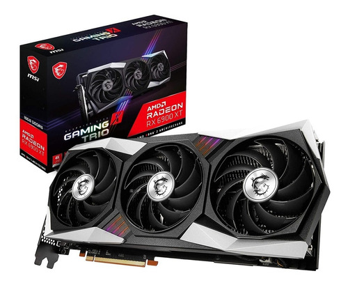 Placa Video Msi Amd Radeon Rx 6900 Xt Gaming X Trio 16gb Rgb