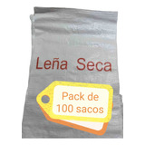 Sacos Nuevos 45x70cm (con Logo Leña Seca) 