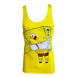 Camiseta Olimpica Bob Esponja Musculoso Gym Box Crossfit 