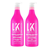 Kit Lokenzzi Intensifique Shampoo 1l + Máscara Big Shot 1l