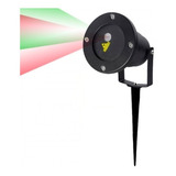 Estaca Proyector Luces Lluvia Laser Jardin Exterior Navidad 