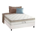 Cama Box Casal + Colchão De Mola King Best Superlstic 28x138