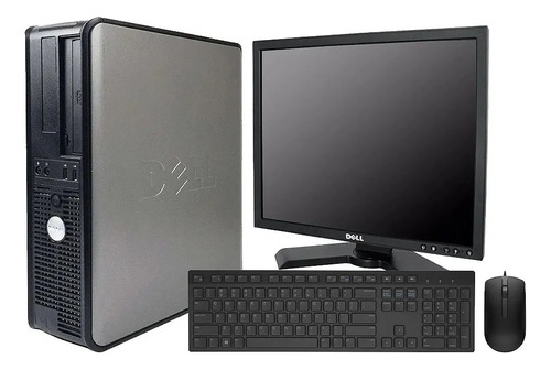 Pc Completa Hp Core 2 Duo 4gb Ram  Monitor 17   Gb 160