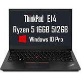 Laptop Lenovo Thinkpad E14 Gen 3 14  Fhd (16gb Ram, 512gb Pc