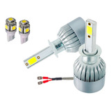 Kit Led Cree Cob H1 H7 H3 9005 12/24v 2019 C6+ 2 Posicion