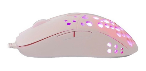Mouse Gamer Cool Lights Mk-905  Rosado)