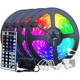 Cinta Decorativa Flexible Led Rgb De 20 M Con Control Remoto