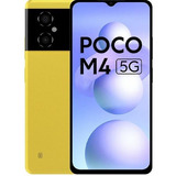 Poco M4 5g Global 4gb Yellow 64gb - Com Nf Lacrado