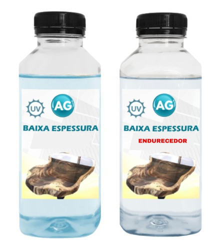 Resina Epoxi Baixa Espessura Baixa Viscosidade Ag 1kg