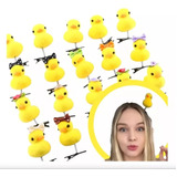 Patito Pato Tiktok  Kawaíí Broche Hebilla Pelo Pack X10 Unid