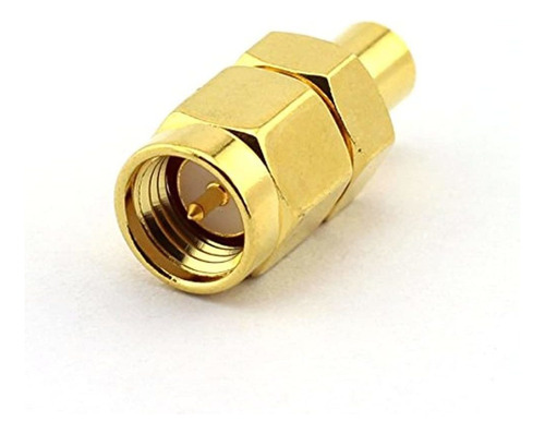 2-pack Rf Coaxial Adaptador Sma A Conector Coaxial Mcx