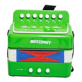 Acordeon Niño 2 Bajos Color Verde - Meistehaft