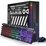 Computadora De Escritorio Para Juegos Hp Rgb, Intel Quad Cor