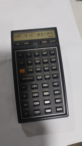 Calculadora Científica Hp 41c Com Módulo Time