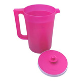 Jarra De Agua 4 Lt Practijarra Con Tapa Toper Plastico Tuper