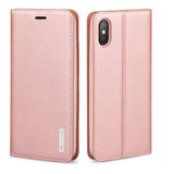 Capa Couro iPhone X - Rose Gold - U S A / Apple / Lindissima