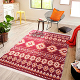 Tapete Quarto E Sala 150x200 Antiderrapante Dupla Face Kilim