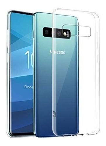 Funda Protector Uso Rudo Clear Para Samsung S10 Plus 