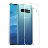 Funda Protector Uso Rudo Clear Para Samsung S10 Plus 