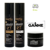 Naelly St Premium Amazon P1 E P2 500ml + Mascara Hidratação