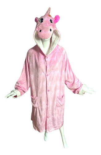 Bata Pijama Kigurumi Salida  Baño Unicornio Stich Dinosaurio