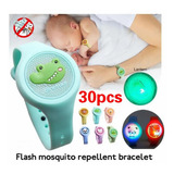 Reloj Repelente De Mosquitos Para Niños 30pcs