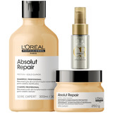 Kit L'oréal Absolut Repair + Oil Reflection Wella Light 30ml