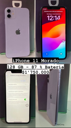 iPhone 11 128 Gb Morado