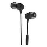 Audífonos Jbl Alámbricos In Ear Manos Libres C50hi Negro