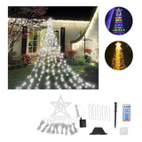  Decoração De Jardim De Natal Com Luzes Solares Led