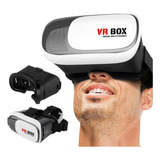 Vr Box Oculos De Realidade Virtual Cardboard 3d Com Controle