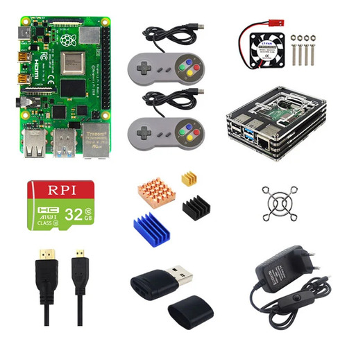 Funda Acrílica Para Raspberry Pi 4, 2 Gb/4 Gb De Ram, Gamepa