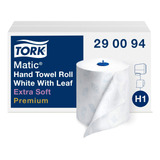 Tork 290094 Premium Extra Soft 2-ply Hand Roll Towel, White