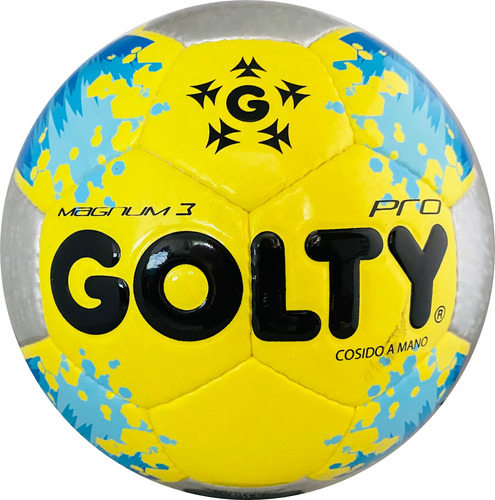 Balón Fútbol Sala Golty Magnum 3 Profesional Fga 