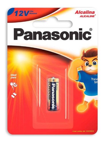 Bateria Alcalina 12v Panasonic Sm-1 Lr-v08-1b